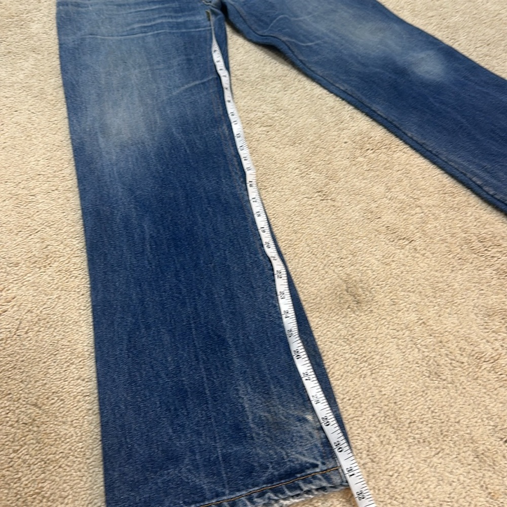 Re/Done Classic Indigo Straight Leg Jeans - Picture 12 of 16